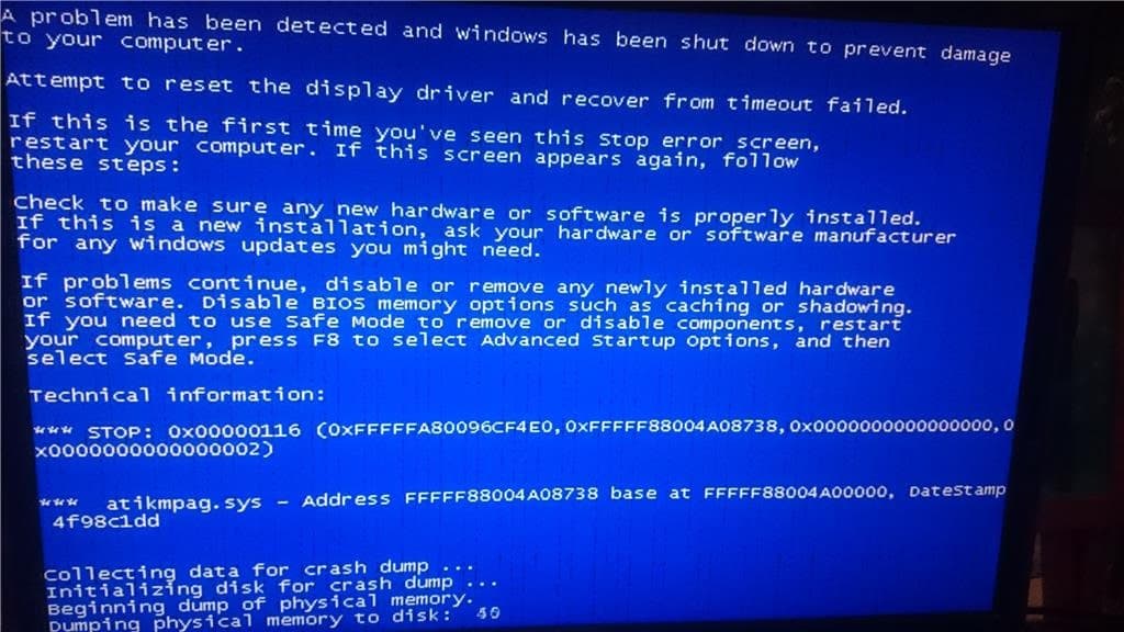 How can I be certain a GPU is causing BSOD