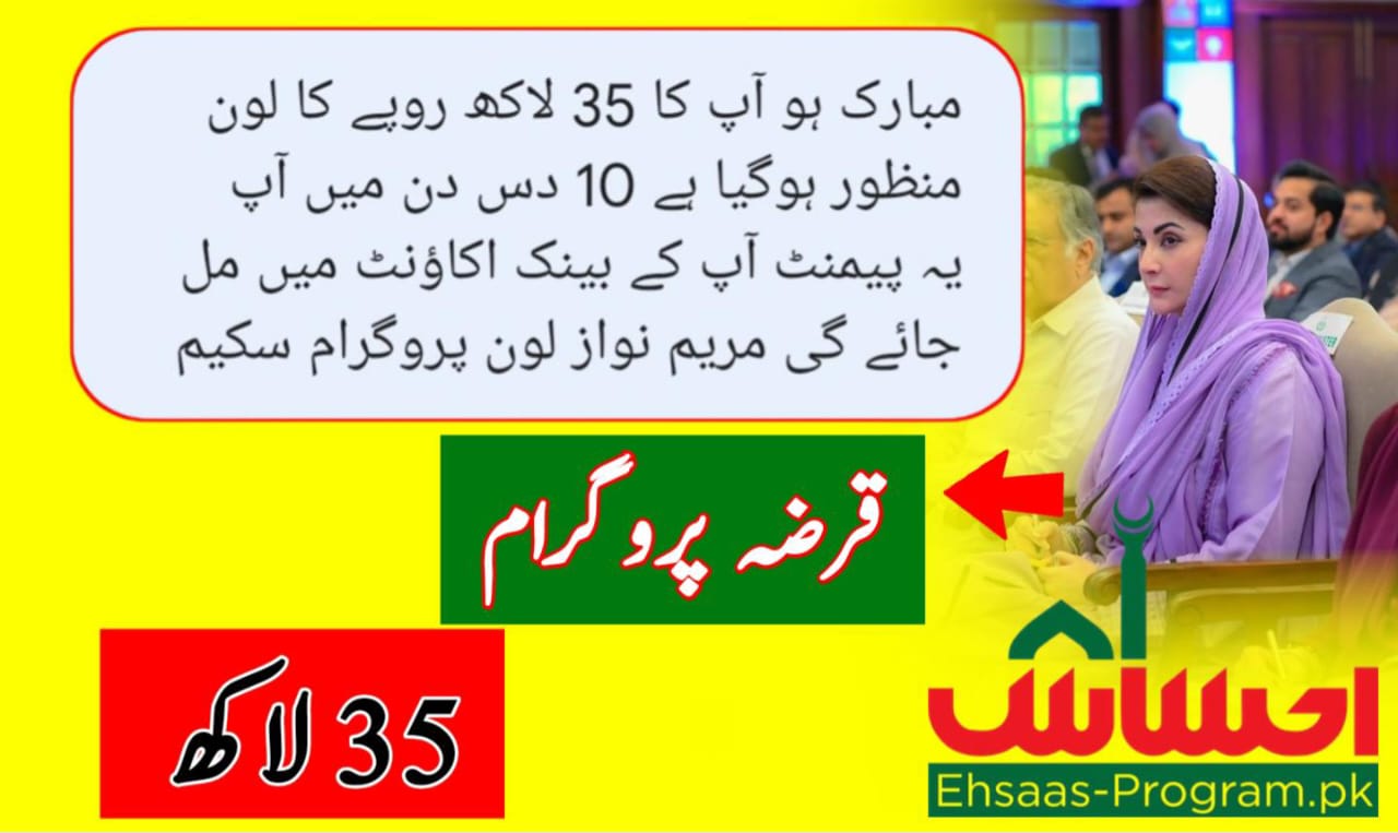 CM Punjab 350000 Loan Scheme